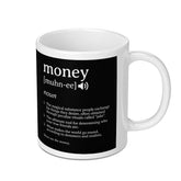 Funny Money Definition Glossary White Mug product